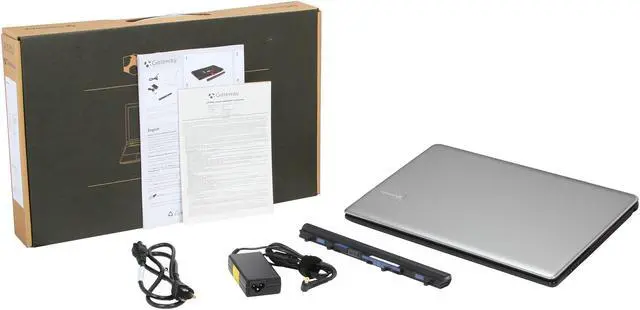 Alt view image 8 of 8 - Gateway Laptop AMD A4-5000 4GB Memory 500GB HDD AMD Radeon HD 8330 15.6" Windows 8 NE52204u