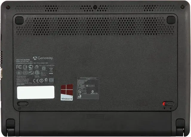 Alt view image 7 of 8 - Gateway Laptop N2805(1.46GHz) 2GB Memory 320GB HDD Intel HD Graphics 10.1" Touch Screen Windows 8 LT41P04u