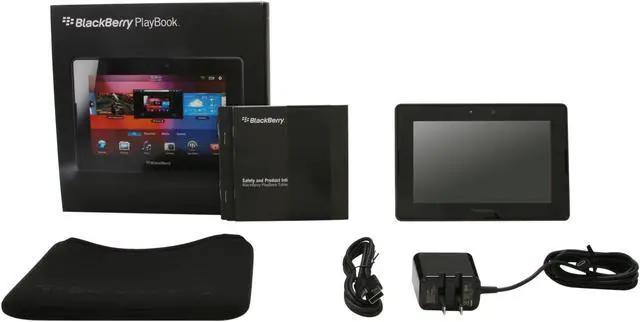 Alt view image 9 of 9 - BlackBerry PlayBook 16GB Tablet TI OMAP4430 1.00GHz 7" Wide SVGA 1GB RAM Memory 16GB Storage PowerVR SGX540