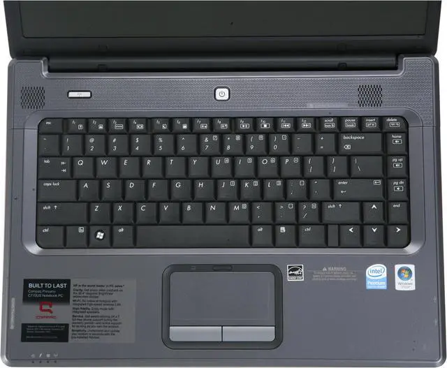 Alt view image 14 of 16 - COMPAQ Laptop Presario Intel Pentium T2390 2GB Memory 160GB HDD Intel GMA X3100 15.4" Windows Vista Home Premium C770US