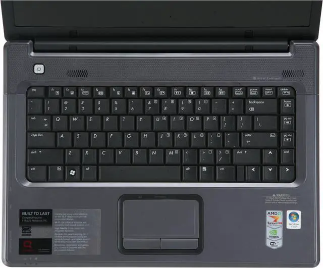 Alt view image 13 of 16 - COMPAQ Laptop Presario AMD Turion 64 X2 TL-58 2GB Memory 160GB HDD NVIDIA GeForce 7000M 15.4" Windows Vista Home Premium F755US