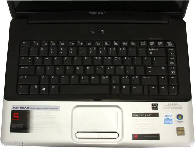 Alt view image 9 of 16 - COMPAQ Laptop Presario Intel Pentium T3200 2GB Memory 160GB HDD Intel GMA 4500MHD 15.4" Windows Vista Home Premium CQ50-130US
