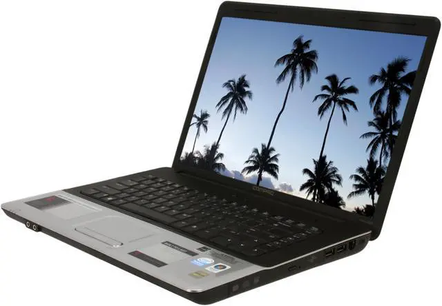 Alt view image 2 of 17 - COMPAQ Laptop Presario Intel Pentium T3200 3GB Memory 250GB HDD Intel GMA 4500MHD 15.4" Windows Vista Home Premium CQ50-140US