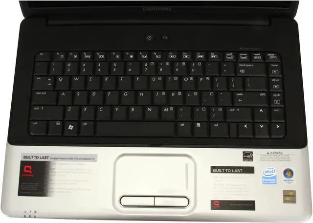 Alt view image 10 of 17 - COMPAQ Laptop Presario Intel Pentium T3200 3GB Memory 250GB HDD Intel GMA 4500MHD 15.4" Windows Vista Home Premium CQ50-140US