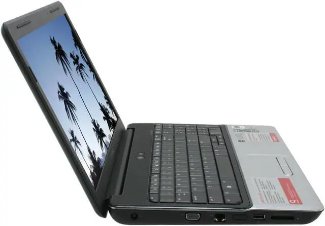 Alt view image 6 of 16 - COMPAQ Laptop Presario AMD Athlon 64 X2 QL-62 2GB Memory 250GB HDD NVIDIA GeForce 8200M 15.6" Windows Vista Home Premium CQ60-210US