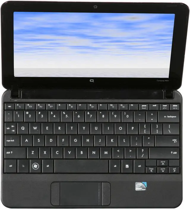 Alt view image 6 of 8 - COMPAQ Mini 110c-1100DX Intel Atom N270(1.60 GHz) 10.1" WSVGA 1GB Memory 160GB HDD NetBook