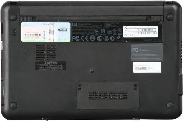 Alt view image 7 of 8 - COMPAQ Mini 110c-1100DX Intel Atom N270(1.60 GHz) 10.1" WSVGA 1GB Memory 160GB HDD NetBook