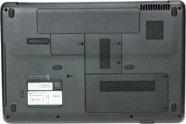 Alt view image 5 of 6 - COMPAQ Laptop Presario Intel Celeron 900 2GB Memory 250GB HDD Intel GMA 4500M 15.6" Windows 7 Home Premium 64-bit CQ60-615DX