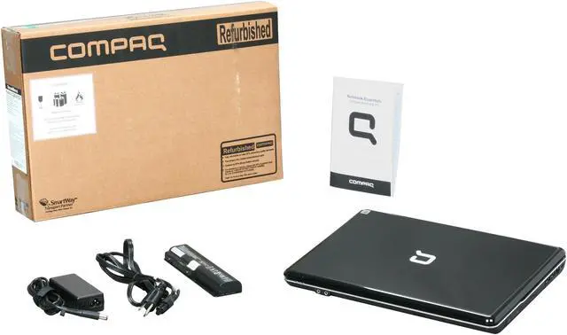 Alt view image 6 of 6 - COMPAQ Laptop Presario Intel Celeron 900 2GB Memory 250GB HDD Intel GMA 4500M 15.6" Windows 7 Home Premium 64-bit CQ60-615DX