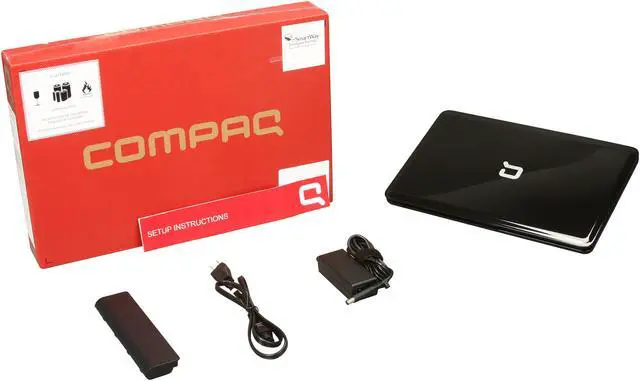 Alt view image 8 of 8 - COMPAQ Laptop Presario AMD E1-1200 2GB Memory 320GB HDD AMD Radeon HD 7310 15.6" Windows 7 Home Premium 64-Bit CQ58-a10NR