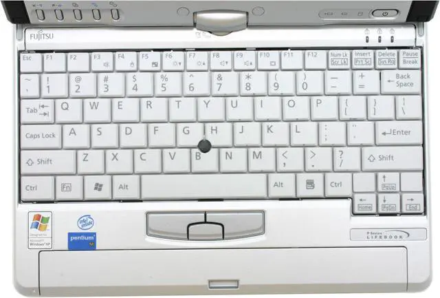 Alt view image 5 of 14 - Fujitsu LifeBook P1510D 256MB Memory 8.9" 1024 x 600 Tablet PC Windows XP Professional
