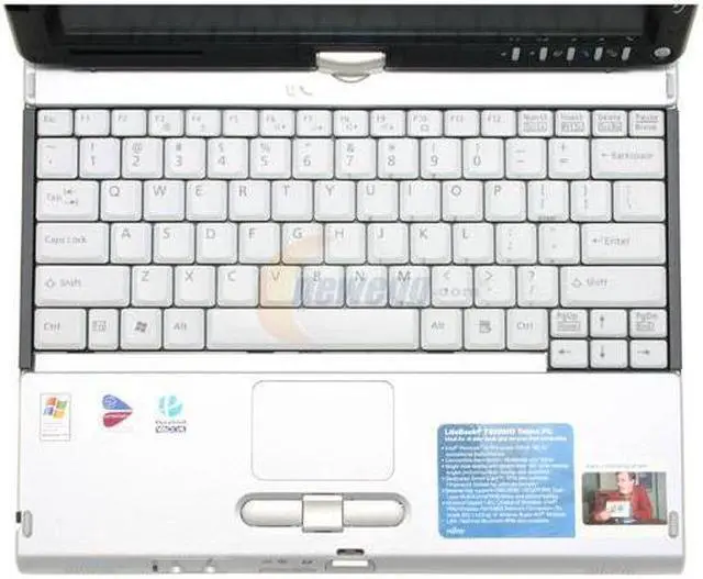 Alt view image 6 of 14 - Fujitsu Lifebook T series T4020 256MB Memory 12.1" 1024 x 768 NoteBook Windows XP Tablet PC Edition