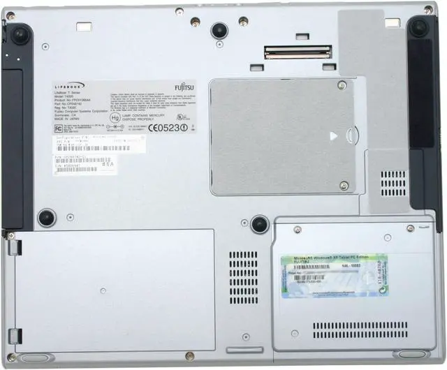 Alt view image 12 of 14 - Fujitsu Lifebook T series T4020 256MB Memory 12.1" 1024 x 768 NoteBook Windows XP Tablet PC Edition