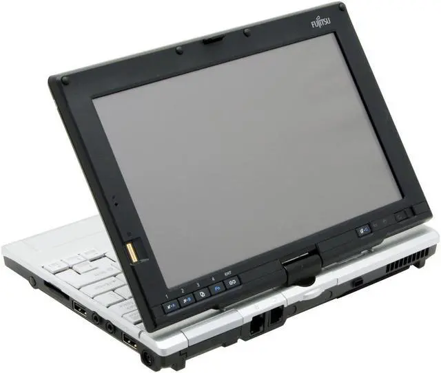 Alt view image 6 of 15 - Fujitsu LifeBook P1610 (FPCM21031) 512MB Memory 8.9" 1280 x 768 Tablet PC Windows XP Tablet PC Edition