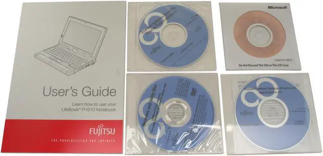 Alt view image 14 of 15 - Fujitsu LifeBook P1610 (FPCM21031) 512MB Memory 8.9" 1280 x 768 Tablet PC Windows XP Tablet PC Edition