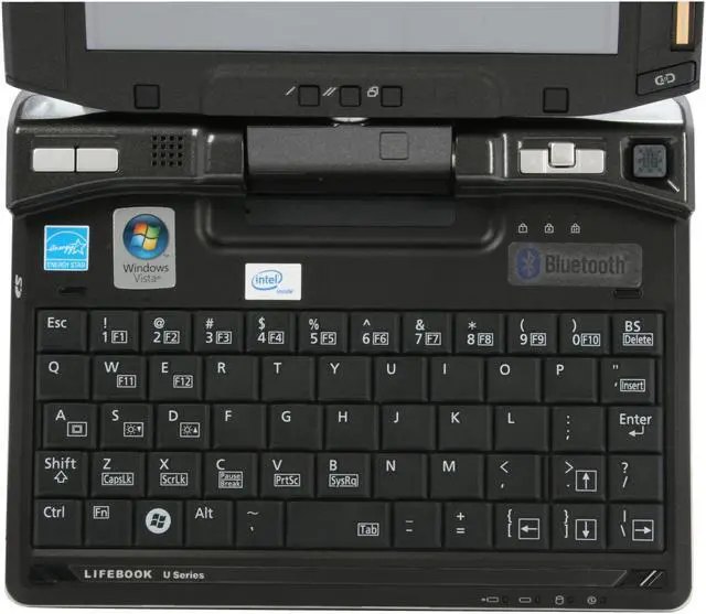 Alt view image 11 of 20 - Fujitsu LifeBook U810(FPCM21341) Ultra Mobile PC Intel Processor A110(800 MHz) 5.6" WSVGA 1GB DDR2 400 40GB 4200rpm Intel GMA950 Windows Vista Home Premium
