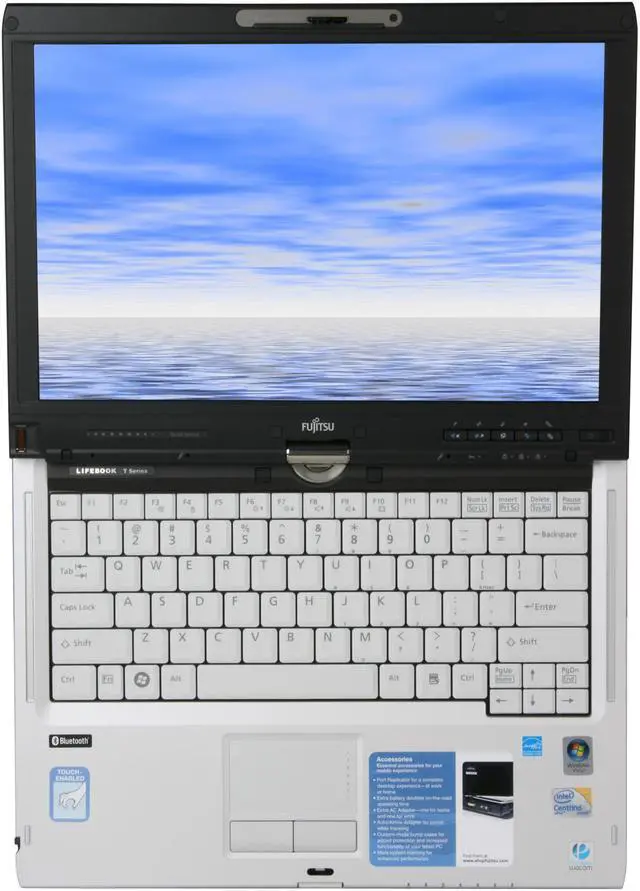Alt view image 8 of 10 - Fujitsu LifeBook T5010(FPCM11641) 2GB Memory 13.3" 1280 x 800 Tablet PC Windows Vista Business