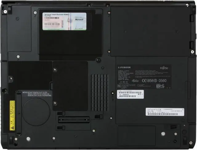 Alt view image 9 of 10 - Fujitsu LifeBook T5010(FPCM11641) 2GB Memory 13.3" 1280 x 800 Tablet PC Windows Vista Business