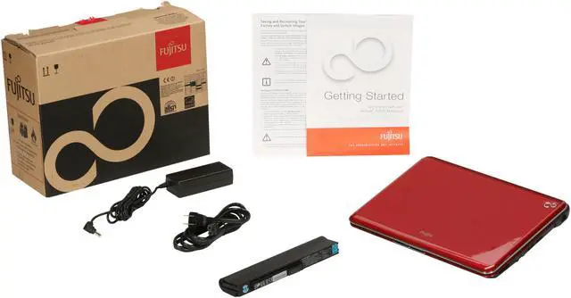 Alt view image 8 of 8 - Fujitsu Laptop LifeBook AMD Athlon Neo MV-40 2GB Memory 320GB HDD ATI Radeon HD 3200 11.6" Windows 7 Home Premium 32-bit P3010(FPCR22451)