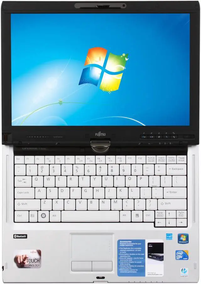 Alt view image 6 of 9 - Fujitsu LifeBook T900(FPCM11764) 2GB Memory 13.3" 1280 x 800 Tablet PC Windows 7 Professional 32-bit