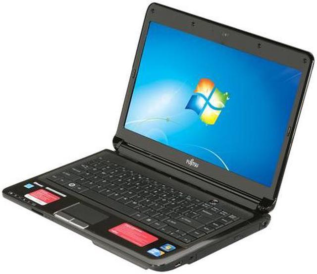 Fujitsu Laptop LifeBook Intel Core i3-350M 4GB Memory 500GB HDD 