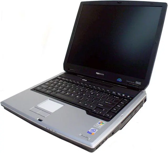 Alt view image 3 of 10 - TOSHIBA Laptop Satellite 2.80GHz 512MB Memory 60GB HDD Intel Extreme Graphics 2 15.0" Windows XP Professional A40-S270