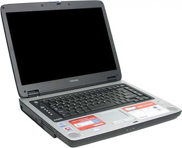 Main image of TOSHIBA Laptop Satellite 2.80GHz 512MB Memory 60GB HDD ATI Mobility Radeon 9000 15.4" Windows XP Home A75-S206