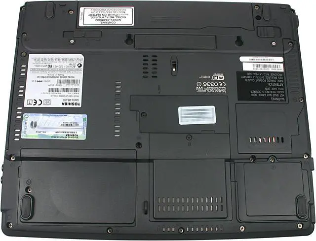 Alt view image 8 of 9 - TOSHIBA Laptop Satellite Intel Pentium M 725 512MB Memory 60GB HDD Intel Extreme Graphics 2 15.0" Windows XP Home A55-S326