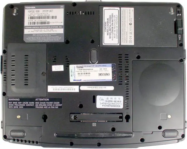 Alt view image 13 of 14 - TOSHIBA Portege M200 512MB Memory 12.1" 1400x1050 NoteBook Windows XP Tablet PC Edition