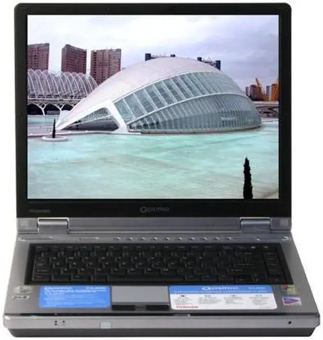 TOSHIBA Laptop Qosmio Intel Pentium M 735 512MB Memory 80GB HDD