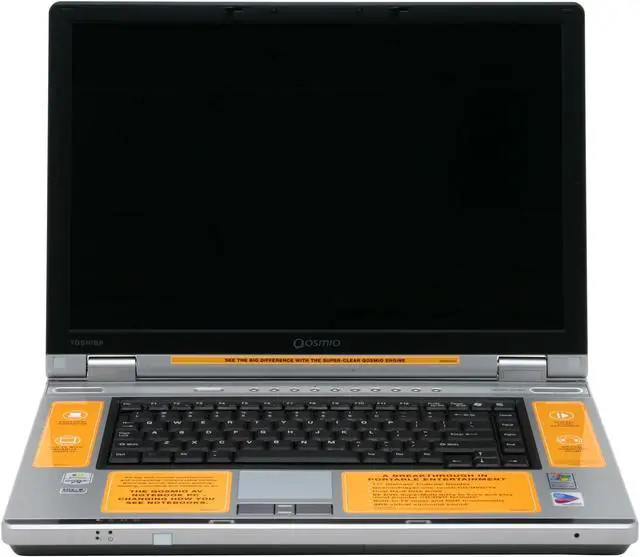 Alt view image 2 of 12 - TOSHIBA Laptop Qosmio Intel Pentium M 745 512MB Memory 100GB HDD NVIDIA GeForce FX Go 5700 17.0" Windows XP Media Center 2005 G15-AV501/R