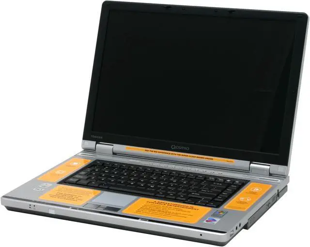 Alt view image 3 of 12 - TOSHIBA Laptop Qosmio Intel Pentium M 745 512MB Memory 100GB HDD NVIDIA GeForce FX Go 5700 17.0" Windows XP Media Center 2005 G15-AV501/R