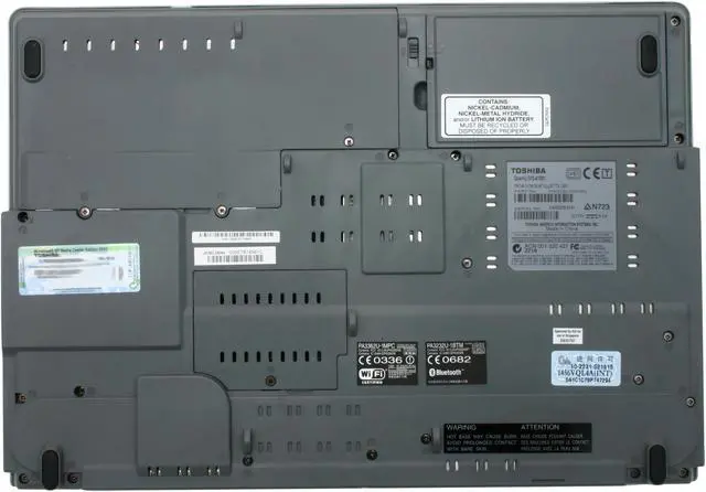 Alt view image 10 of 12 - TOSHIBA Laptop Qosmio Intel Pentium M 745 512MB Memory 100GB HDD NVIDIA GeForce FX Go 5700 17.0" Windows XP Media Center 2005 G15-AV501/R