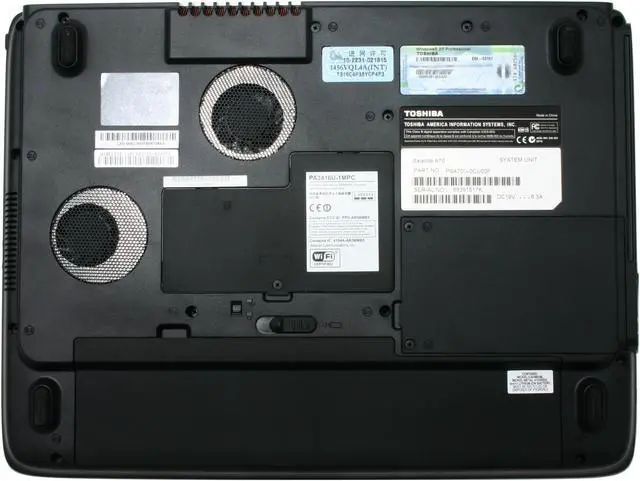 Alt view image 10 of 12 - TOSHIBA Laptop Satellite Intel Pentium 4 532 256MB Memory 60GB HDD ATI Mobility Radeon 9000 15.4" Windows XP Professional A70-S249