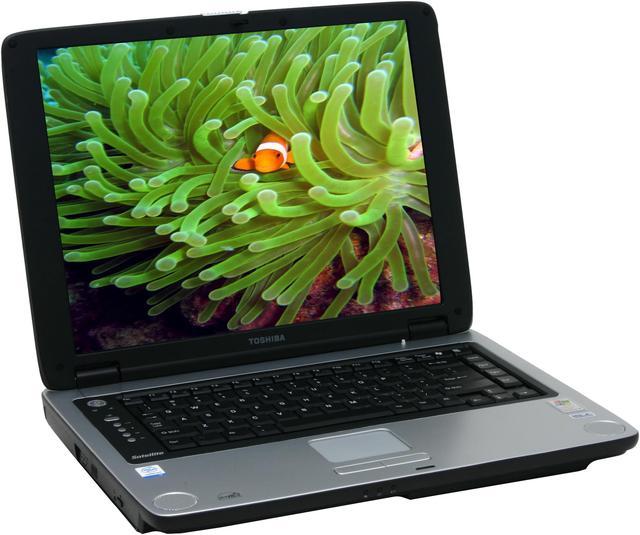 TOSHIBA Laptop Satellite Intel Celeron M 350 (1.30GHz) 256MB