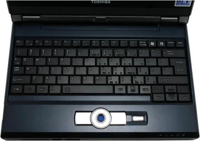 Alt view image 4 of 14 - TOSHIBA Laptop libretto Intel Pentium M ULV 753 512MB Memory 60GB HDD Intel Extreme Graphics 2 7.2" Windows XP Professional U105