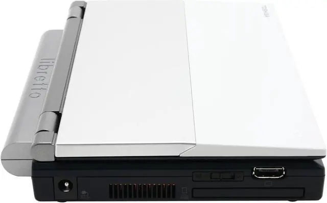 Alt view image 6 of 14 - TOSHIBA Laptop libretto Intel Pentium M ULV 753 512MB Memory 60GB HDD Intel Extreme Graphics 2 7.2" Windows XP Professional U105