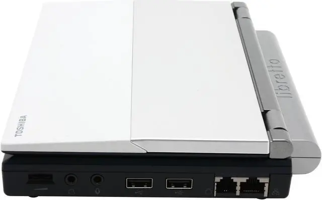 Alt view image 7 of 14 - TOSHIBA Laptop libretto Intel Pentium M ULV 753 512MB Memory 60GB HDD Intel Extreme Graphics 2 7.2" Windows XP Professional U105