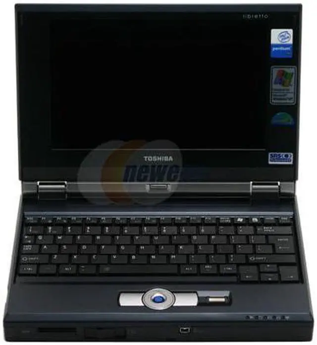 Alt view image 3 of 14 - TOSHIBA Libretto 7.2" Intel Pentium M ULV 753 512MB Memory DDR333 Windows XP Professional PLU10U-00901J