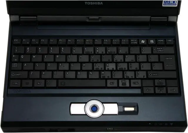 Alt view image 4 of 14 - TOSHIBA Libretto 7.2" Intel Pentium M ULV 753 512MB Memory DDR333 Windows XP Professional PLU10U-00901J