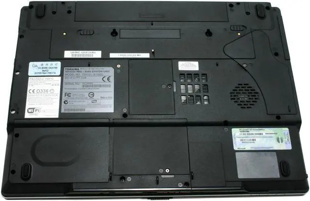 Alt view image 10 of 13 - TOSHIBA Laptop Satellite M45 Intel Pentium M 740 512MB Memory 100GB HDD Intel GMA 900 15.4" Windows XP Home M45-S269