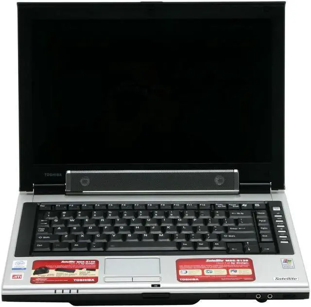 Alt view image 3 of 12 - TOSHIBA Laptop Satellite Intel Celeron M 380 512MB Memory 80GB HDD ATI Radeon Xpress 200M IGP 14.0" Windows XP Home M55-S139