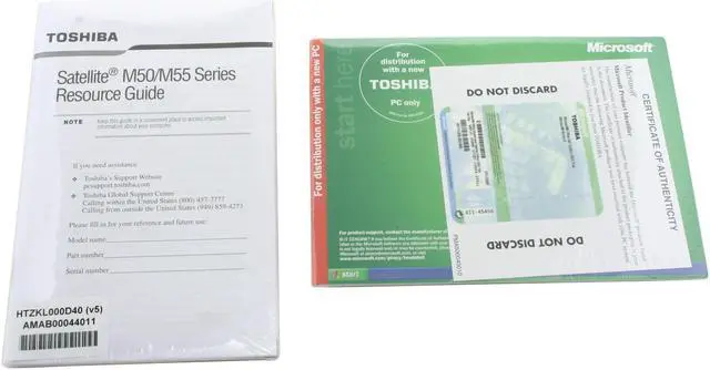 Alt view image 12 of 12 - TOSHIBA Laptop Satellite Intel Celeron M 380 512MB Memory 80GB HDD ATI Radeon Xpress 200M IGP 14.0" Windows XP Home M55-S139