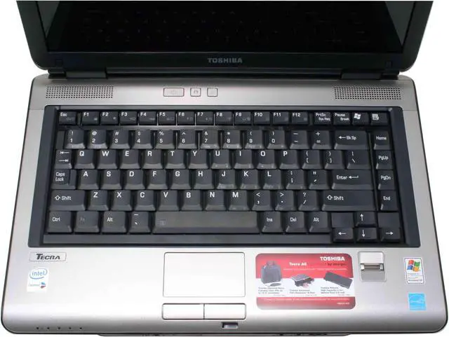 Alt view image 4 of 14 - TOSHIBA Laptop Tecra Intel Core Solo T1300 512MB Memory 60GB HDD Intel GMA 950 14.1" Windows XP Professional A6-S513