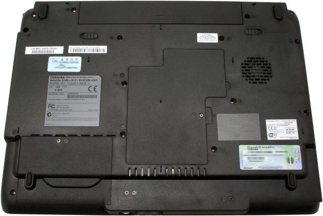 Alt view image 10 of 14 - TOSHIBA Laptop Satellite Intel Celeron M 380 512MB Memory 100GB HDD ATI Radeon Xpress 200M IGP 15.4" Windows XP Home A105-S171