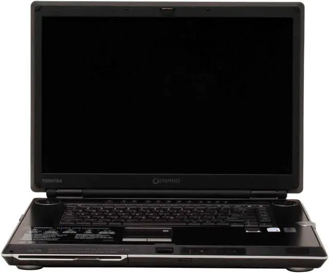 Alt view image 3 of 18 - TOSHIBA Laptop Qosmio Intel Core Duo T2400 1GB Memory 160GB HDD NVIDIA GeForce Go 7300 17.0" Windows XP Media Center G35-AV600