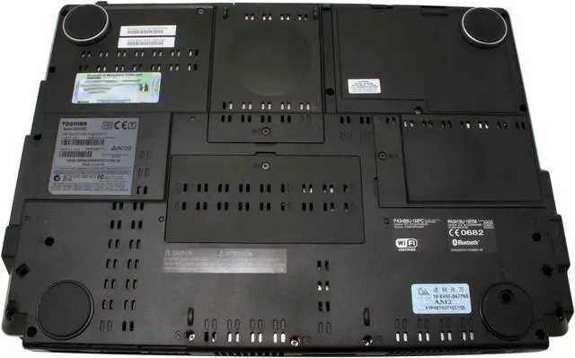 Alt view image 12 of 18 - TOSHIBA Laptop Qosmio Intel Core Duo T2400 1GB Memory 160GB HDD NVIDIA GeForce Go 7300 17.0" Windows XP Media Center G35-AV600