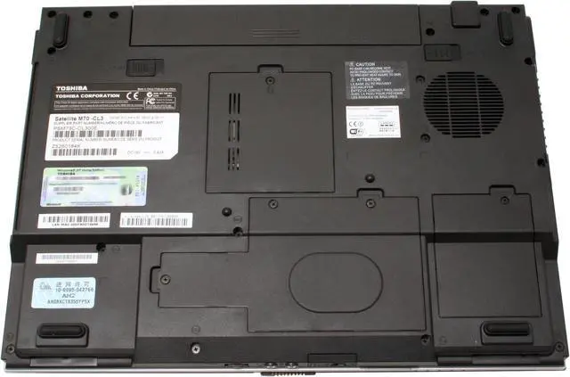 Alt view image 10 of 14 - TOSHIBA Laptop Satellite Intel Celeron M 390 512MB Memory 80GB HDD ATI Radeon Xpress 200M IGP 15.4" Windows XP Home M70