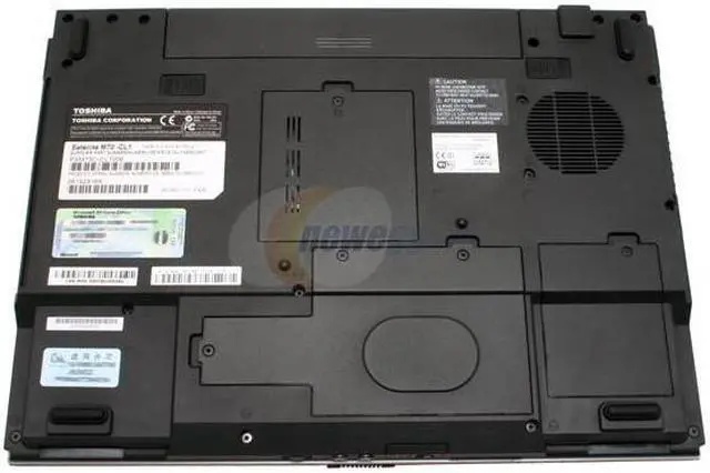 Alt view image 10 of 14 - TOSHIBA Laptop Satellite Intel Celeron M 380 512MB Memory 60GB HDD ATI Radeon Xpress 200M IGP 15.4" Windows XP Home M70