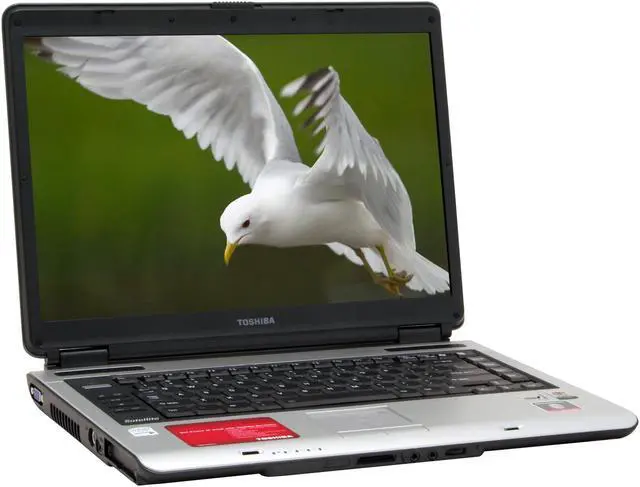 Main image of TOSHIBA Laptop Satellite Intel Core Duo T2400 1GB Memory 120GB HDD Intel GMA 950 15.4" Windows XP Media Center A105-S4014